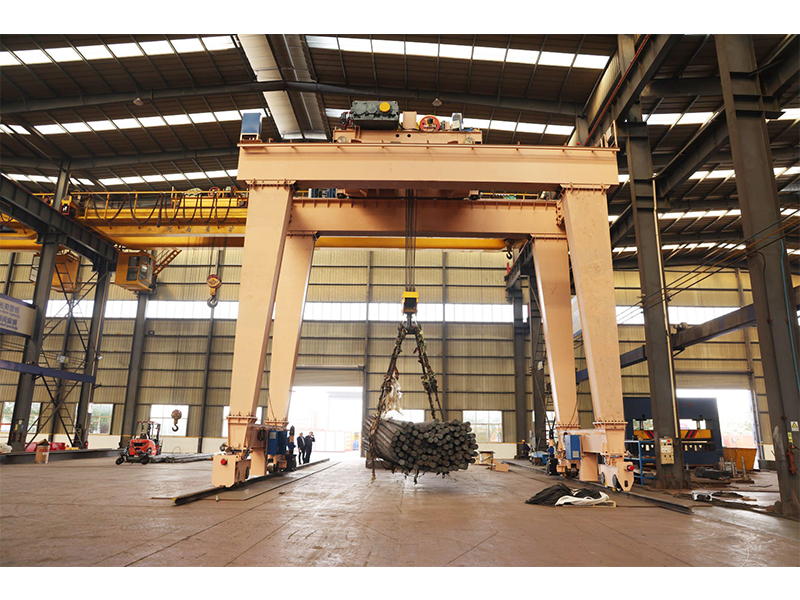 再传捷报！河南矿山承制中国核电100吨双主梁门式起重机顺利通过出厂验收